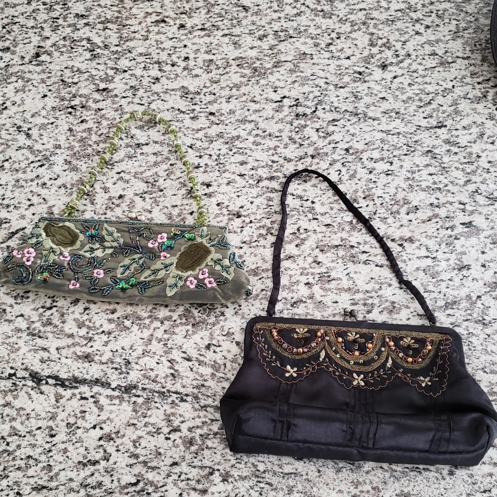 Vintage Beaded Clasp Closure Purse Bundle